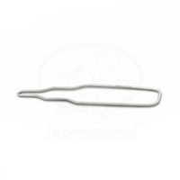 Petit Spéculum Oral Aviaire en Acier Inoxydable 5,5x1 Pouce, Embout 4,5mm, Spéculum Oral pour Oiseaux, Spéculum pour Petits Mammifères, Spéculum pour Petits Animaux