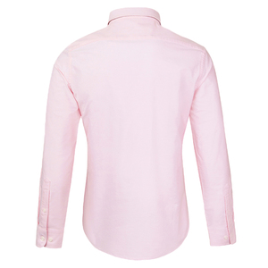 Camisa de Vestir para Mujer, 100% Algodón Popelina, Transpirable, Formal, para Oficina, con Botones, Manga Larga, Lisa/Estampada, con Logotipo Frontal - Product Image 5