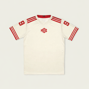 Camiseta deportiva de fútbol americano para mujer, personalizada, con estampado de alta calidad, sublimación personalizada, tejido grueso de 240 g/m², OEM. - Product Image 6