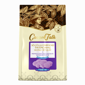 Factory Bulk Selling Compound <b>Chocolate</b> for Bakery Biscuits Blueberry <b>Chocolate</b> Button Cocoa 1KG HALAL OEM/ODM Hot Good Price - Product Image 1