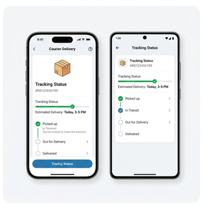 แอปจัดส่ง Royalcraft Courier – ติดตามพัสดุ, จัดส่งรวดเร็ว, รับส่งสินค้า, อัปเดตแบบเรียลไทม์ ios/android - Product Image 2