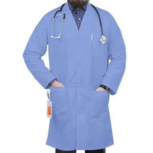 Vente en gros de blouses de laboratoire en coton respirant, uniformes d'hôpital pour médecins, unisexe, vente en ligne, livraison directe d'usine - Product Image 6
