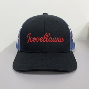 Gorra Trucker OEM Personalizada de 5 Paneles, Malla Precurvada, Gorra de Béisbol con Bordado Plano, Imagen de Marca Privada, Proveedor Mayorista - Product Image 1