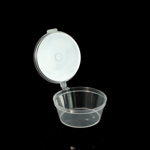 Hộp đựng thức ăn nhựa PP tròn, kín khí, có thể dùng lò vi sóng, dùng để đựng đồ ăn dã ngoại, đồ ăn nhẹ, nước chấm, có nắp đậy khóa chắc chắn - Product Image 4