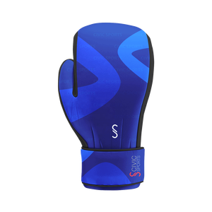 ถุงมือชกมวยหนังแท้สำหรับมืออาชีพถุงมือฝึก100% ออกแบบได้ตามที่ต้องการ - Product Image 5