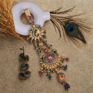 Stunning Classic Juda Fine Jewelry Set Gilded Memories Collection with Retro Flair - Product Image 3