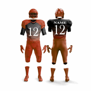Uniforme de Fútbol Americano Sublimado Personalizado 2026, 100% Poliéster, Transpirable, de Secado Rápido, Precio Económico al por Mayor - Product Image 2