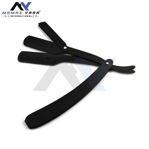 Professional Folding Straight Edge Barber Shavette <b>Razor</b> with Replaceable Blades Salon Grade Cut Throat Shaving Tool for <b>Men</b> - Product Image 5