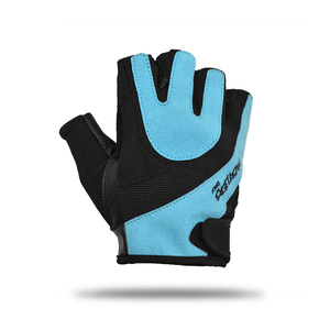 Custom Half-finger Gym Fitness Gloves <b>Foam</b> <b>Padding</b> Bodybuilding Training Palm Protection Cross-fit Weightlifting Unisex workout - Product Image 3