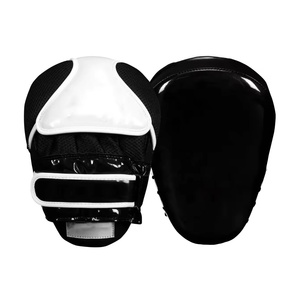 Customizable Pair Microfiber PU Ultralight Small Muay Thai Boxing <b>Focus</b> Mitts Punching Training MMA Sparring <b>Focus</b> <b>Pads</b> - Product Image 4