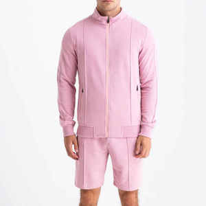 Ensemble de survêtement de sport pour hommes, short et t-shirt, vêtements de sport personnalisés - Product Image 4