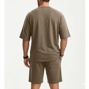 Conjuntos de shorts para hombre de alta calidad con diferentes diseños, camisetas y shorts de verano, conjuntos dobles para hombre. - Product Image 6