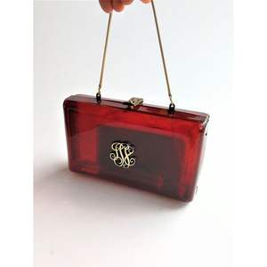 Bolso de Mano de Resina para Mujer, Hecho a Mano en India por RR ENTERPRISES, para Fiestas, Decoraciones Elegantes para Ocasiones Especiales - Product Image 1