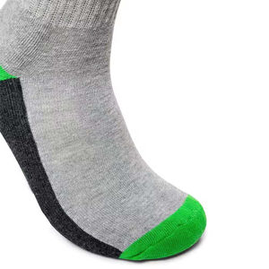 Chaussettes tube pour homme de qualité supérieure, logo brodé personnalisé, coton tricoté, sport, décontractées, emballage personnalisé avec logo. - Product Image 2