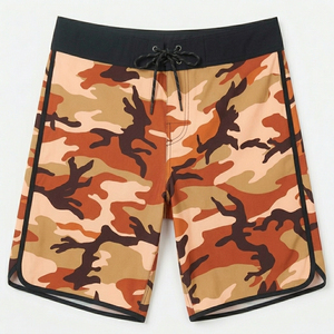 Shorts de plage pour hommes, légers, à séchage rapide, vêtements de bain de qualité supérieure, mode estivale - Product Image 1