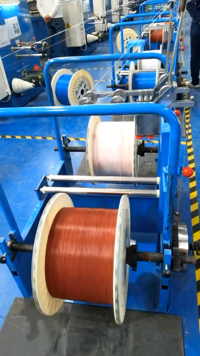 Pinyang Double-Head Shaftless Wire Pay-Off Machine Cable Manufacturing ...