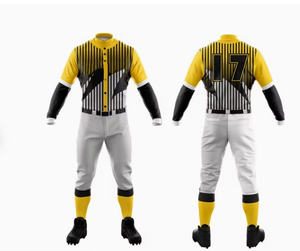 Maillot de baseball en polyester haute performance, uniformes de baseball en mesh personnalisés - Product Image 1