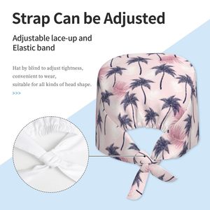 หมวกสครับพยาบาลแบบใหม่สำหรับทุกเพศ วัสดุคุณภาพสูง ระบายอากาศได้ดี แห้งเร็ว สวมใส่สบาย ปกป้องเส้นผม ใช้ในทางการแพทย์ สามารถปรับแต่งได้ - Product Image 3