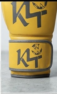 Gants de boxe en cuir de vachette KL à lacets, pour MMA, Muay Thai, Kickboxing, respirants, durables, pour l'entraînement en toutes saisons - Product Image 5