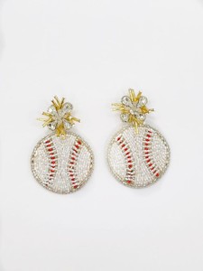 Pendientes de cuentas de semillas de alta moda, joyería Artificial multicolor con perlas y diamantes para regalo de fiesta de boda para mujer - Product Image 6