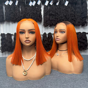 Oferta de Fábrica: Peluca Bob Liso Extremo con Cierre de Encaje, Acabado Ultra Sedoso y Suave, 100% Cabello Humano Vietnamita - Product Image 5