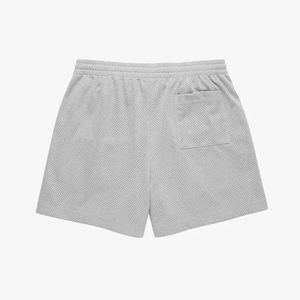 Nouveau style, short de basketball en toile tricotée unie avec logo personnalisé pour hommes, respirant, imprimé numériquement, short chaud en maille - Product Image 3
