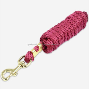 Cuerda de algodón para caballos hecha a medida, duradera, accesorios para caballos, cuerdas de tracción, cabestros para caballos de fabricante indio - Product Image 2