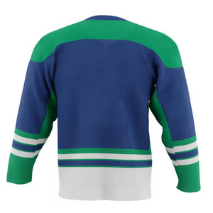 Maillot de hockey sur glace professionnel pour hommes, vêtements de sport respirants, séchage rapide, tenue de performance pour l'entraînement et les matchs sur glace - Product Image 3