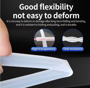 Tuyau en caoutchouc silicone personnalisé à haute élasticité et résistant aux hautes températures pour la transmission et l'étanchéité industrielles - Product Image 5