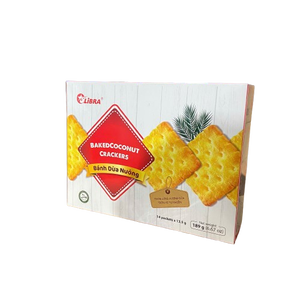 แครกเกอร์มะพร้าวหวานชวนปากอร่อยบรรจุภัณฑ์ส่วนตัว189กรัม | มีตัวอย่างให้ - Product Image 4