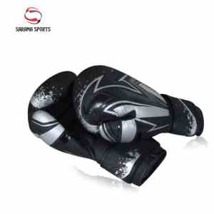 Guantes de Boxeo de Lujo con Estampado Dorado, Guantes de Boxeo de PU Económicos, Proveedor de Guantes de Boxeo de Grado Profesional - Product Image 4