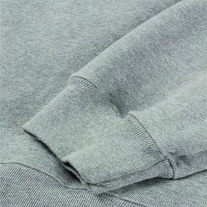 Unisex Oversized Crew Neck Sweatshirt Solid Color Knitted Cotton Casual <b>Pullover</b> Autumn Regular Length - Product Image 6