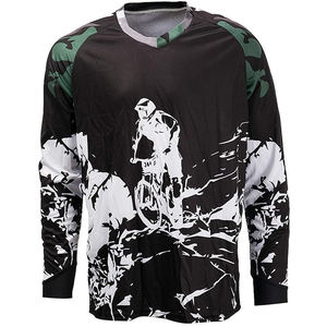 Jersey de Motocross Personalizado, Transpirable, para Motociclismo MX, Ciclismo de Descenso MTB, Ropa Deportiva de Poliéster/Nailon de Secado Rápido - Product Image 5