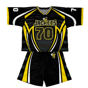 Ensemble de maillots de lacrosse bleu clair Penguins 22, col en V, manches courtes, respirant, uniformes pour adultes, unisexe, impression par sublimation - Product Image 3