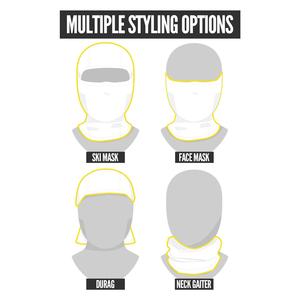 Cagoule écologique unisexe pour le cyclisme et le ski, masque de sport d'extérieur coupe-vent, cache-visage extensible antidérapant pour les fêtes - Product Image 6