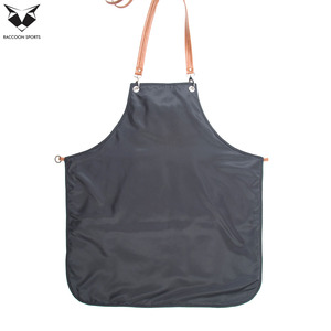 Professional Two-Tone <b>Leather</b> <b>Apron</b> Multi-Pocket Clubwear Uniform Party Wear Bib <b>Apron</b> Durable Faux <b>Leather</b> Costumes - Product Image 2