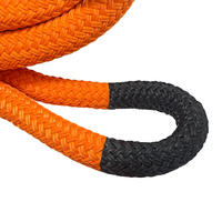 Kit d'outils d'urgence multicolore 4x4, sangle de remorquage, corde cinétique, corde de récupération pour voitures - Nylon 20 pieds x 3/4 pouce, garantie 12 mois