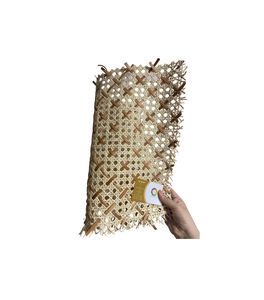 Tapis en osier de rotin naturel du Vietnam pour la maison jardin vaisselle accessoires de décoration de fête - Product Image 2