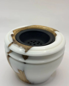 FAIZA CRAFT Quemador de Incienso de Madera de Acacia y Sándalo, Diseño Moderno, Hecho a Mano, Patrón de Cascada, para Regalos de Boda - Product Image 6