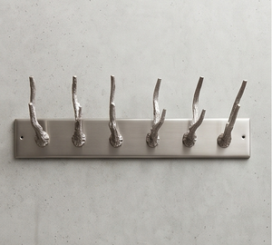Premium Metal Organizer With 6 <b>Hooks</b> Modern Design Perfect For Stylish Home Decor And Room Arrangement - Product Image 3