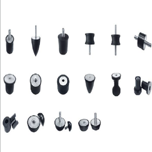 Anti-Vibration <b>Rubber</b> Buffer Damper Silentblock with Stud for Air Compressor and Motor - Product Image 1