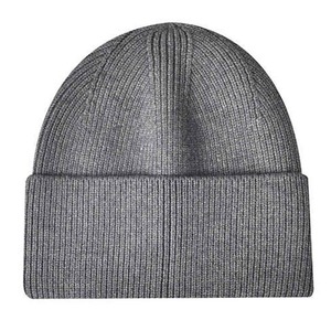 Customized Logo Winter Knitted <b>Plain</b> Beanie <b>Cap</b> Fashion Hip Hop Solid Colour Beanie Knitted Skull <b>Cap</b> - Product Image 4