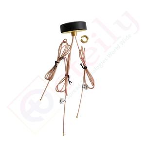 Antenne combinée Wi-Fi+GPS+4G à fixation par vis avec câble RG178 (L-20CM) + 3 connecteurs UFL 80mm, indice de protection IP67, gain 5dBi pour utilisation extérieure - Product Image 2