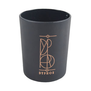 Verre à boire décoratif noir avec finition design, idéal pour les événements domestiques, vaisselle de table, verre à boire design - Product Image 2