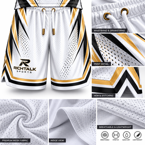 Uniforme de Baloncesto Transpirable Personalizado a Precio de Fábrica para Adultos, Tela de Poliéster, Diseño de Alta Calidad - Product Image 6