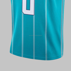 OEM camisetas de baloncesto personalizado equipo juvenil conjunto diseño transpirable al por mayor personalizado jóvenes baloncesto uniformes sublimación cesta - Product Image 5