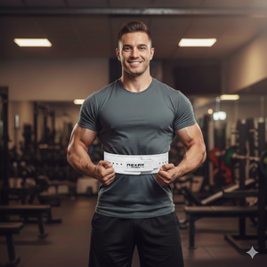 เข็มขัดพยุงหลัง Rexfit Sports สำหรับยกน้ำหนักหนัก ทำจากหนังแท้ เหมาะสำหรับการออกกำลังกายและการฝึกความแข็งแรง - Product Image 4