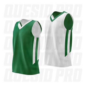 Maillot de basketball personnalisé en gros – Fabrication respirante en mesh pour équipes, tenue de sport pour entraînement, sublimation et broderie - Product Image 2
