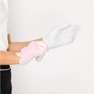 ถุงมือกอล์ฟสำหรับผู้หญิง PU ระดับพรีเมียม กันลื่น ระบายอากาศได้ดี ปิดด้วยแถบตีนตุ๊กแก ลายยางนูน สำหรับมือซ้าย Pro Tour - Product Image 2