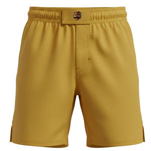 Pantalones Cortos Profesionales de MMA para Hombre con Logotipo Frontal, Ligeros, de Secado Rápido, Tejido Elástico y Duradero para Entrenamiento, Sparring y Fitness - Product Image 1